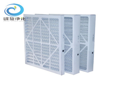 供應折疊式紙框空氣過濾網 撫順市初效空氣過濾器-上海峰旋凈化設備